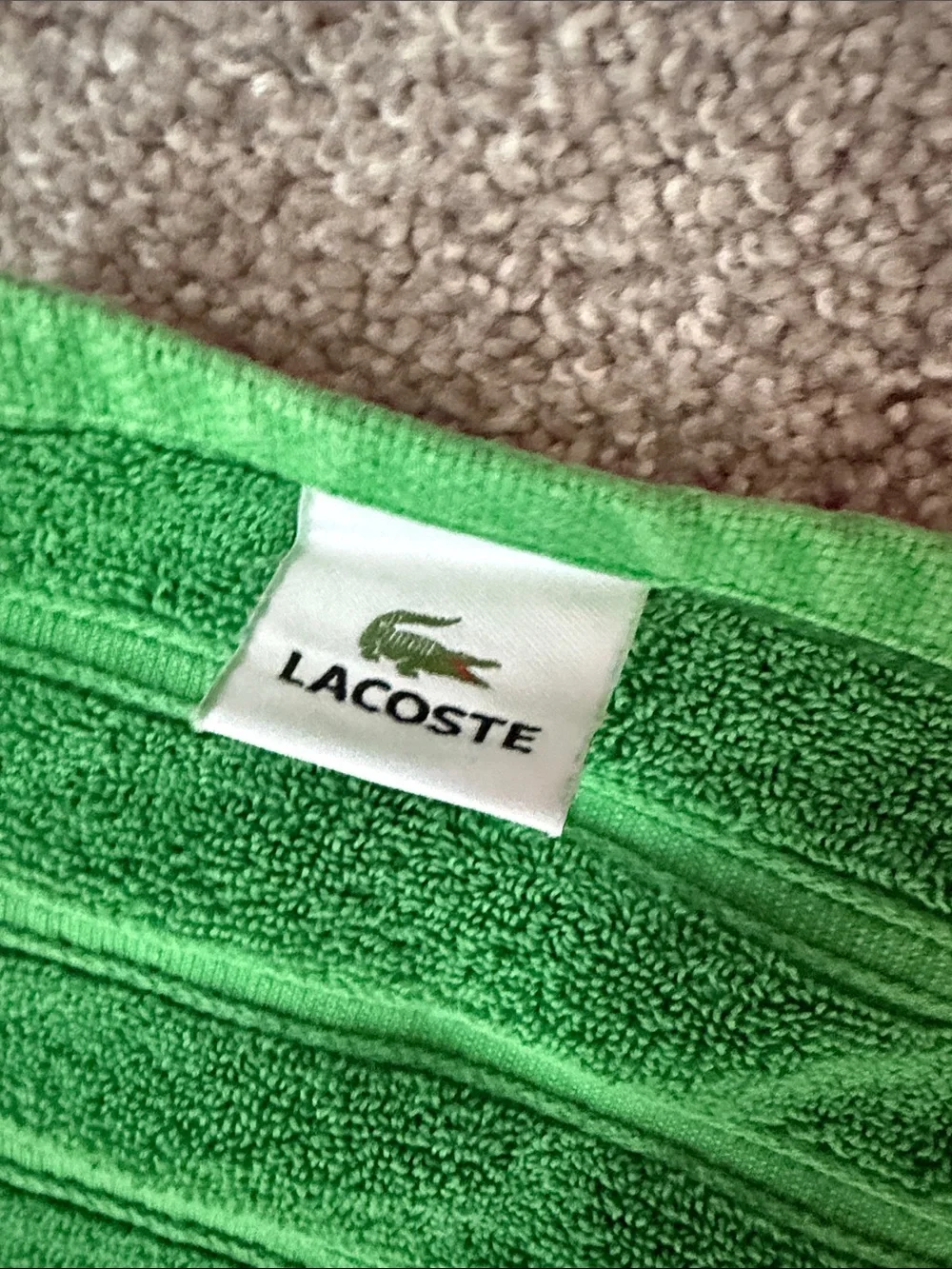 Lacoste Set of 3 Bath Towel Set
